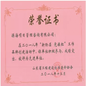 “新阶层 党旗红”先进单位