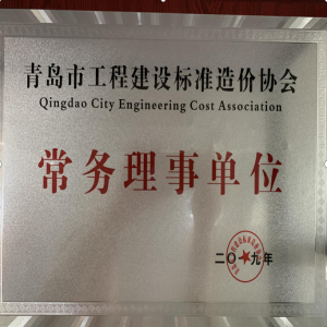 青岛市工程建设标准造价协会常务理事单位